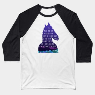 bojack horseman Baseball T-Shirt